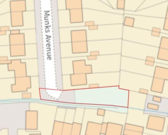 Land, in Redevelopment Plot at Munks Avenue, £17,500