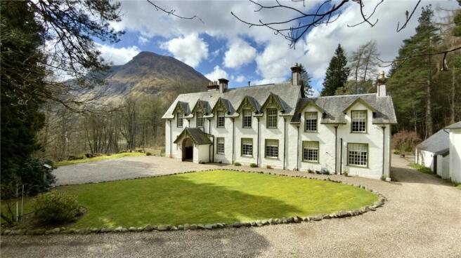 8 bed property, in Glen Doll Lodge, £875,000