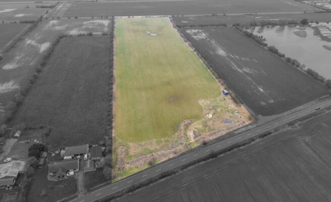 Land, in Alford Road, £185,000