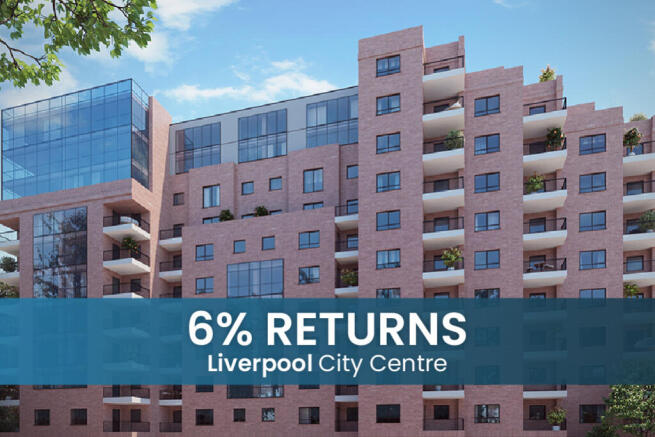 1 bed property, in Liverpool City Centre Investment – 6% Rental Yields | Long Term Growth Opportunity, £150,000