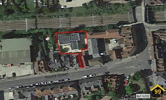 Land, in Boxshall Court, £160,000