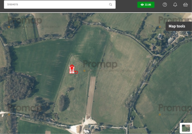 Land, in Parcels of Land north west Broombank Cottage, £10,000
