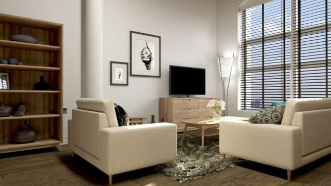 1 bed property, in High Street, £180,000
