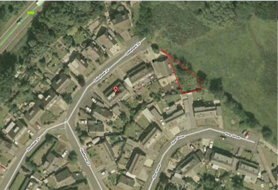 Land, in Land at Daisybank Drive, £20,000