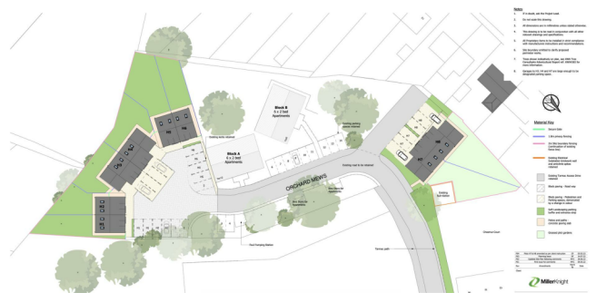 Land, in Orchard Mews, £350,000