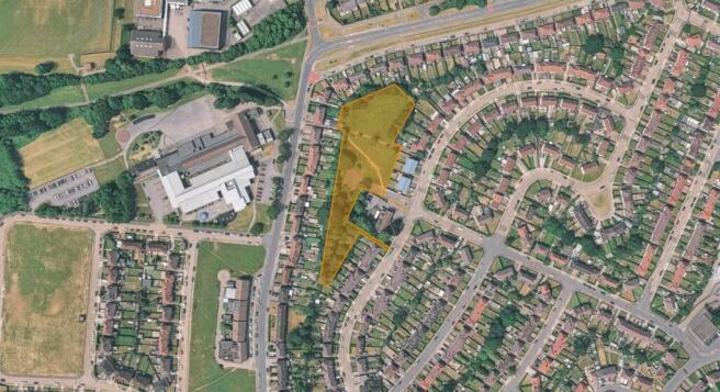 Land, in Land at Knutton Crescent, £200,000