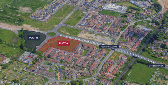 Land, in Plots C & D, £1
