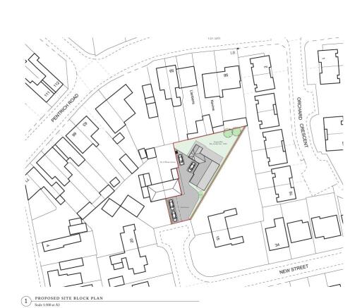 Land, in Building Plot adj to 19 Western Avenue, £45,000