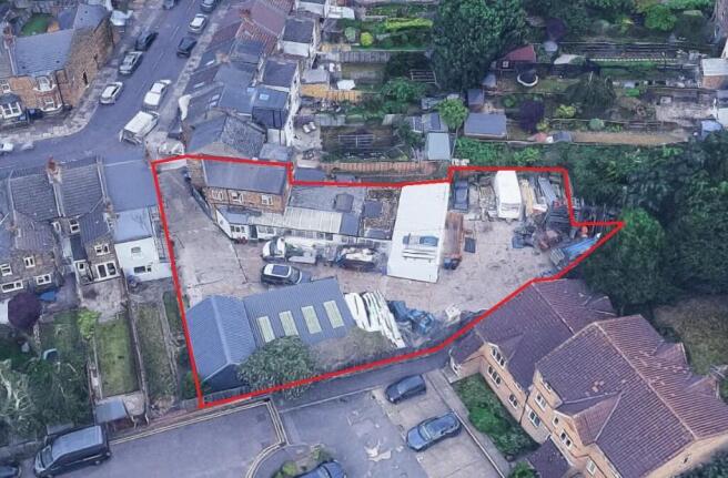 Land, in 28 Burleigh Road, £850,000