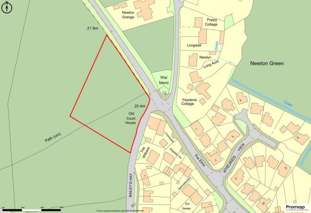 Land, in Mathern, £400,000