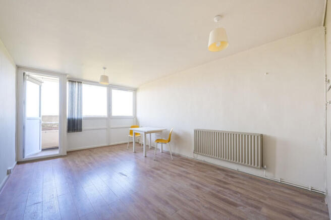 Studio, in Burdett Road, £130,000