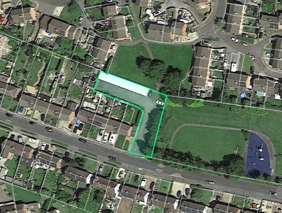 Land, in Brickley Lane, £125,000