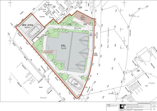 Land, in Wood Road, £100,000