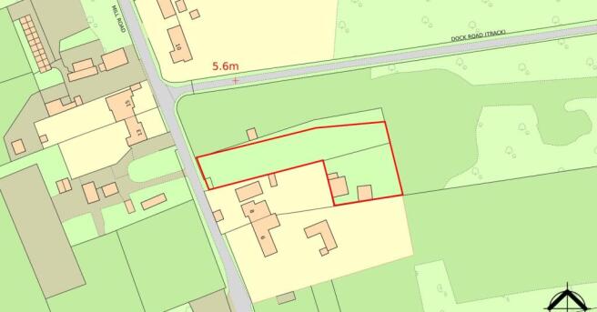 Land, in 8A Mill Road, £170,000