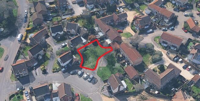 Land, in Land Adjacent to 13 Landford Gardens, £10,000