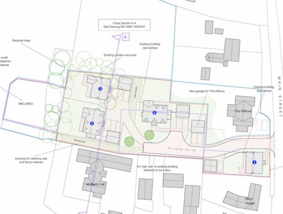 Land, in Development Land Adjacent, £425,000