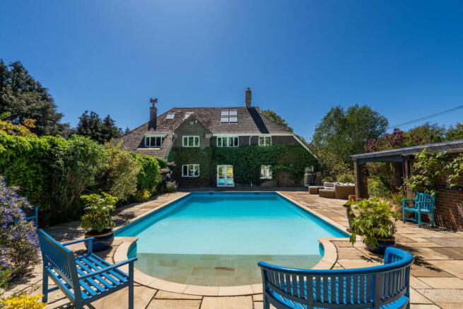 4 bed property, in Stoke Charity Road, £1,635,000