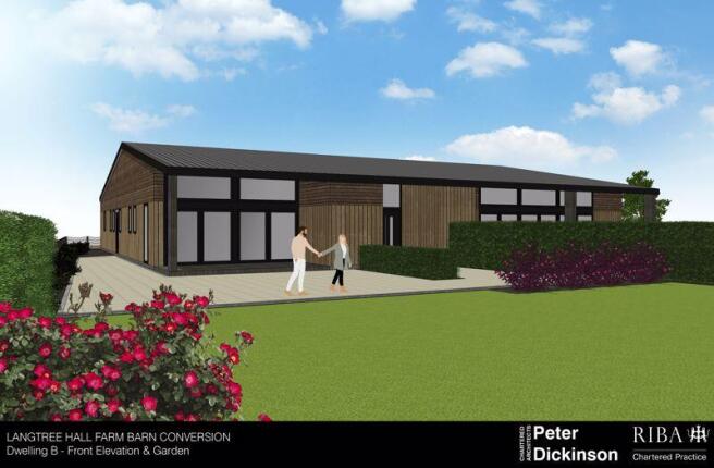Land, in Dwelling B, £300,000