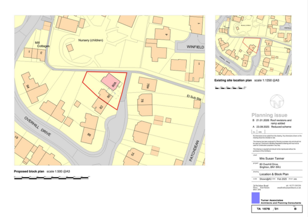 3 bed property, in Overhill Drive, £650,000