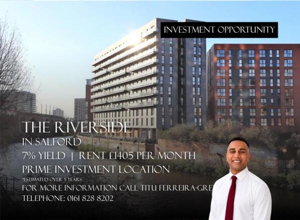 2 bed property, in Derwent Street, £240,000