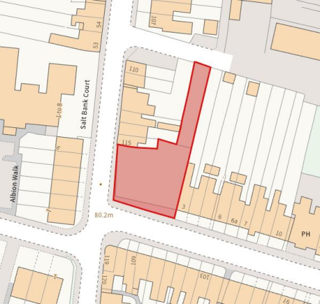 Land, in Peel terrace, £180,000