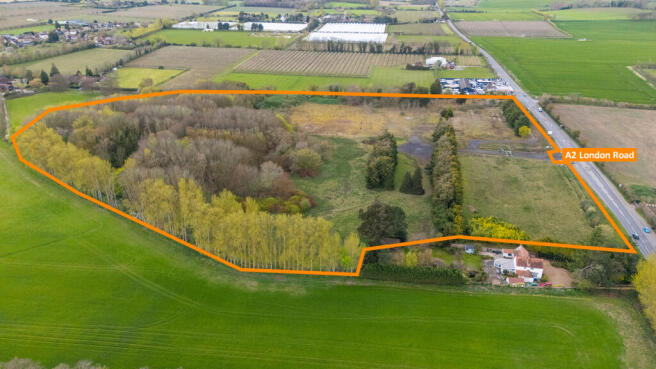 Land, in Former Faversham Garden Centre, £1,500,000