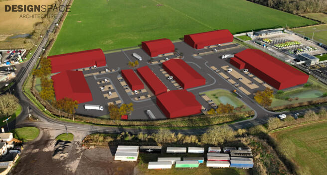 Land, in Caenby Corner Business Park, £1