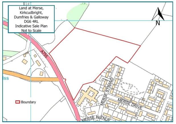 Land, in Land At Merse, £600,000
