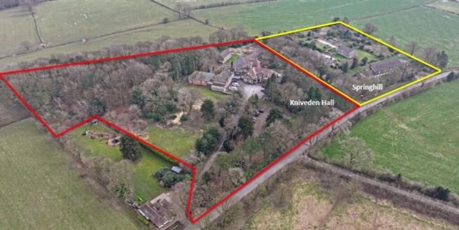 Land, in Land & Buildings at Kniveden Hall & Springhill, £1,000,000