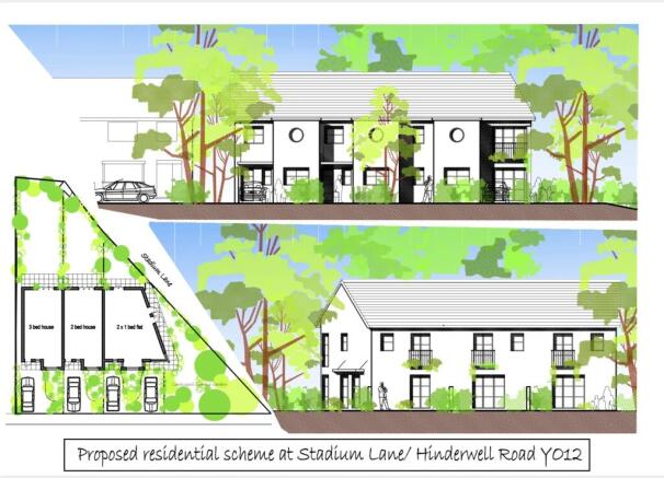 Land, in Land at Hinderwell Road/Stadium Lane, £125,000