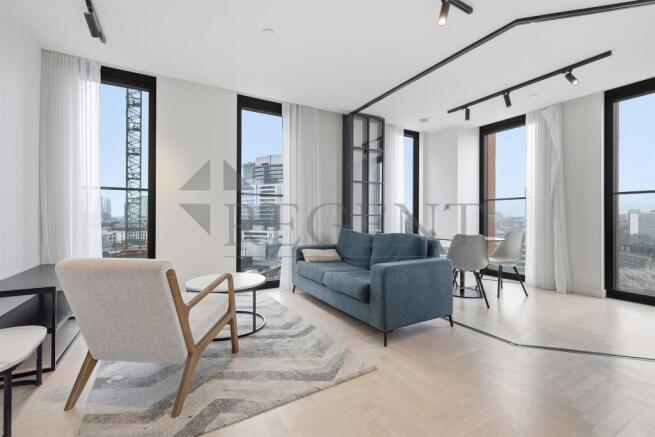 2 bed property, in One Crown Place, £1,250,000