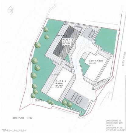 Land, in Leek Road, £350,000