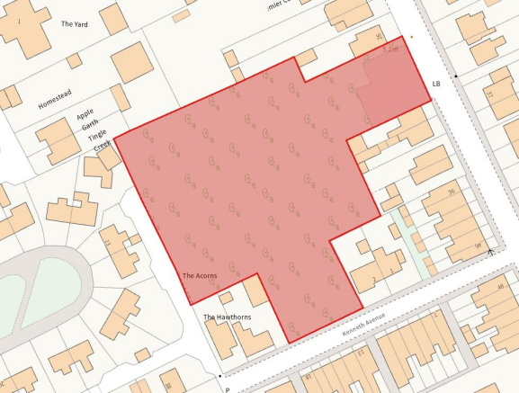 Land, in East Lane, £275,000
