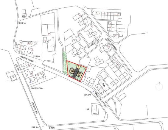 Land, in Knoll Croft Road, £95,000