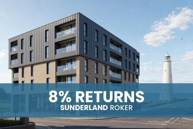 1 bed property, in BMV Sunderland 1-Bed Apartment, £90,000