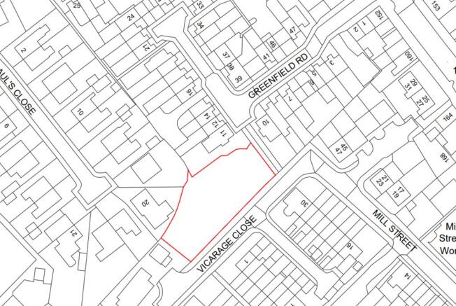 Land, in Land at Greenfield Road, £15,000