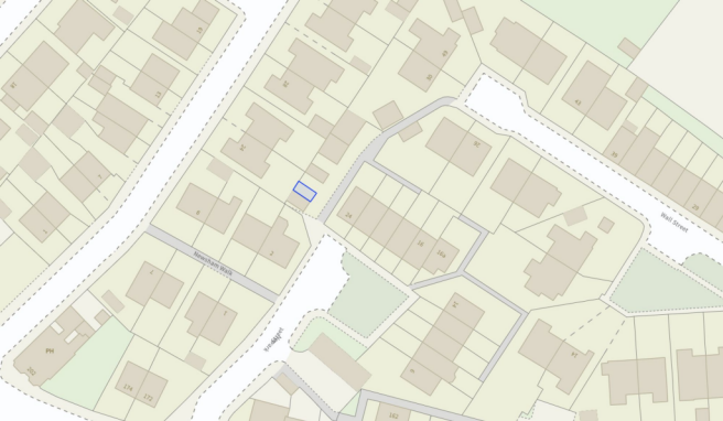 Land, in Newark Street, £10,000