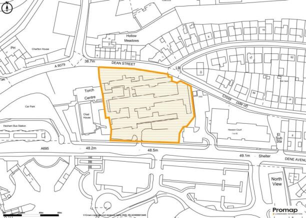 Land, in Former Fairnington Centre, £800,000