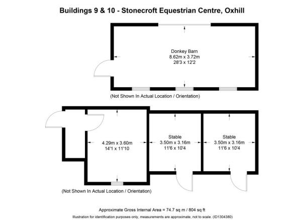 Land, in Stonecroft Equestrian Centre, £1,770,000