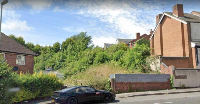 Land, in Douglass Road, £120,000
