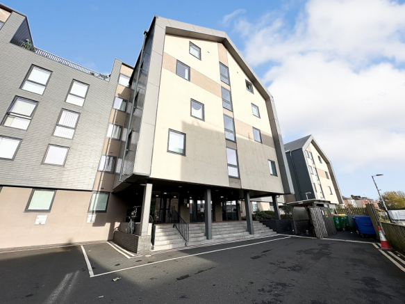 Studio, in Canterbury Halls, £55,000