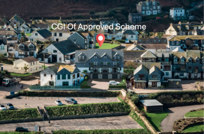 Land, in Port Isaac, £830,000