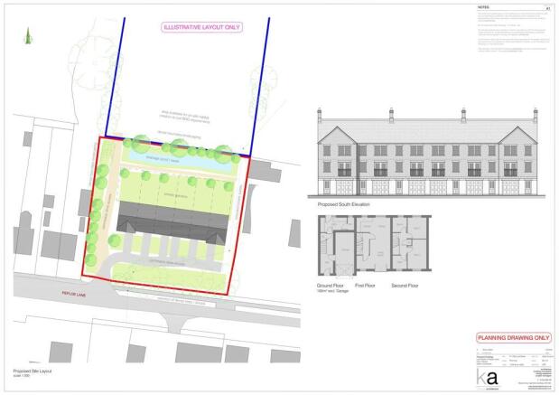 Land, in Land North Of Peploe Lane, £200,000