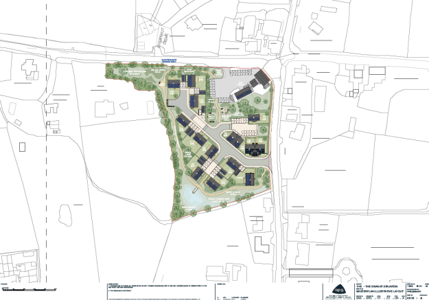 Land, in Land at The Swan, £850,000