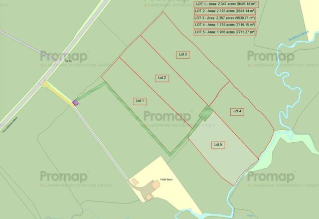 Land, in Land Off Old Langho Road, £48,000