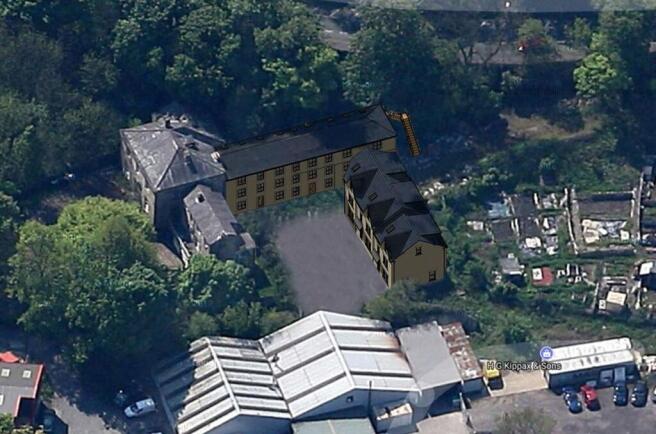 Land, in Almondbury Bank, £280,000
