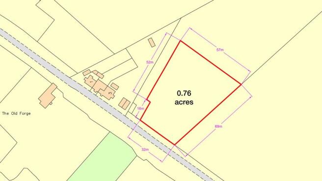 Land, in Forge Field, £58,000