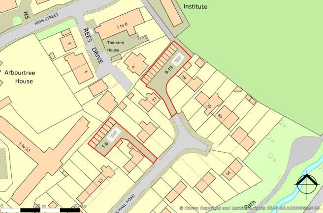 Land, in Garage Sites at Moises Hall Road, £55,000