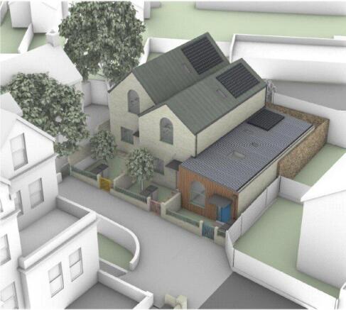 Land, in High Street, £375,000