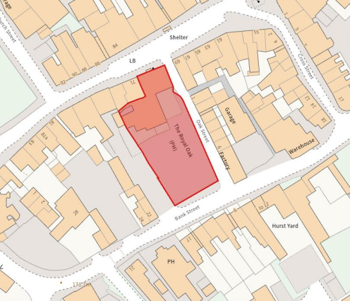 Land, in Former Royal Oak, £225,000